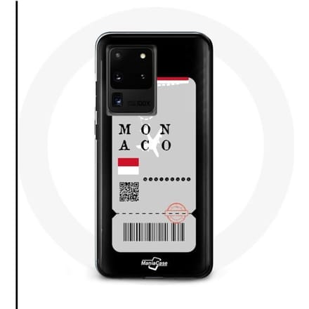 Hoesje voor Samsung Galaxy S20 Ultra Monaco vliegticket