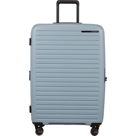 Samsonite koffer - Restackd spinner L 75 x 51 x 29/32 cm - uitbreidbaar - TSA slot - fog blue
