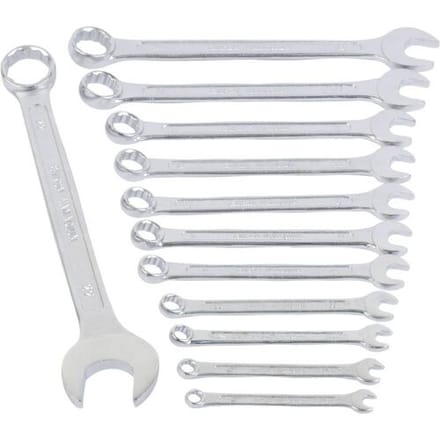 BRÜDER MANNESMANN Steeksleutelset - 6-delig -6 t/m 14, 17, 19 en 22 mm