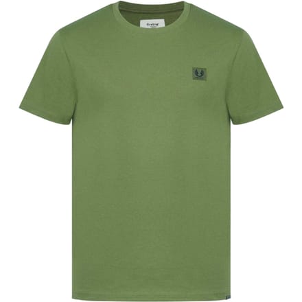 Firetrap Katoenen heren-T-shirt (Kaki Groen)