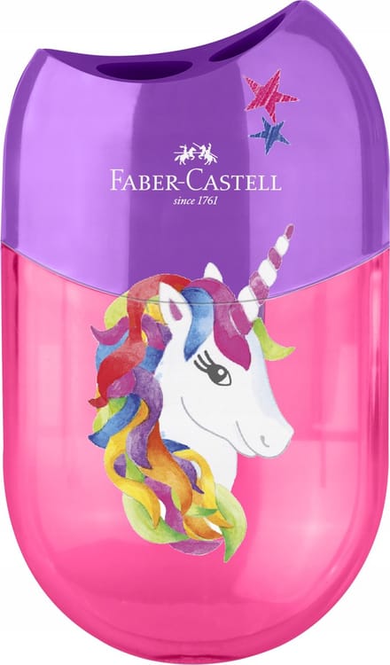 Faber-Castell Dubbele Puntenslijper Eenhoorn/Dino