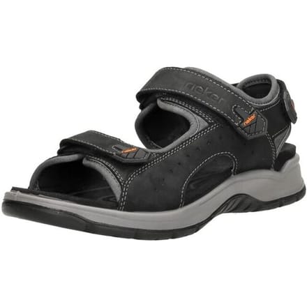 Rieker Sandalen Sandalen - Zwart - Maat 41