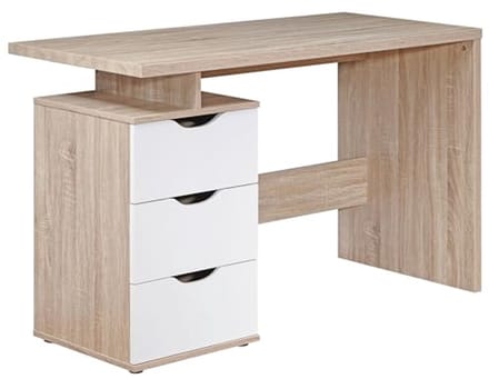 Modern Bureau met Lade en Opbergruimte voor Thuiswerk