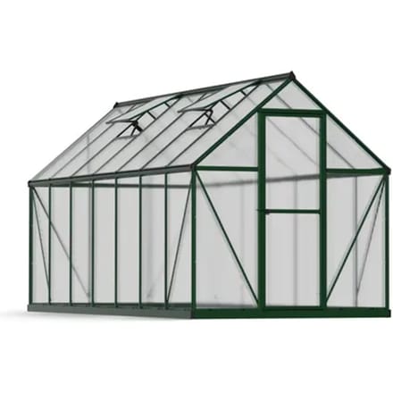 Canopia Tuinkas Mythos 6x14 - Polycarbonaat - Groen - 426x185x208cm