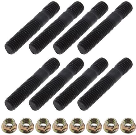 8 sets uitlaatspruitstuk boutenset M8x45mm
