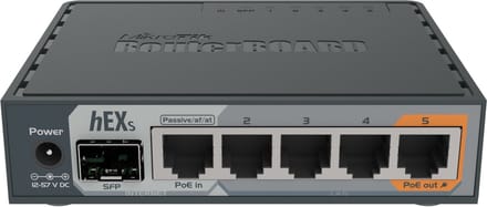Router Mikrotik hEX S Zwart 11W