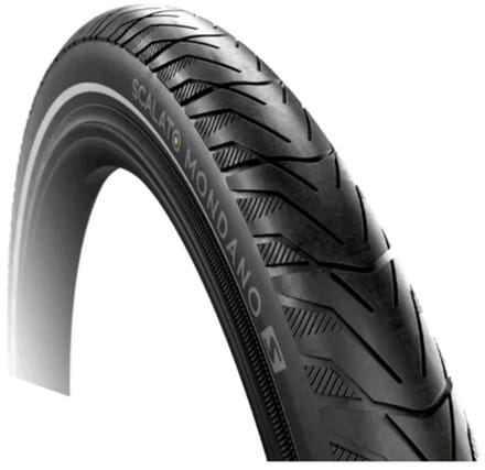 Scalato btb Mondano 28 x 1.60 zwart reflectie