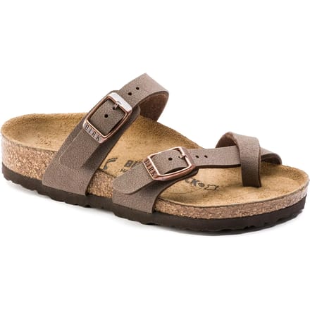 Nubuck meisjessandalen Birkenstock Mayari Birko-Flor