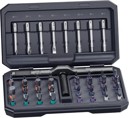 42-in-1 magnetische schroevendraaier set - Multi-bit ratelschroevendraaier met opbergkoffer