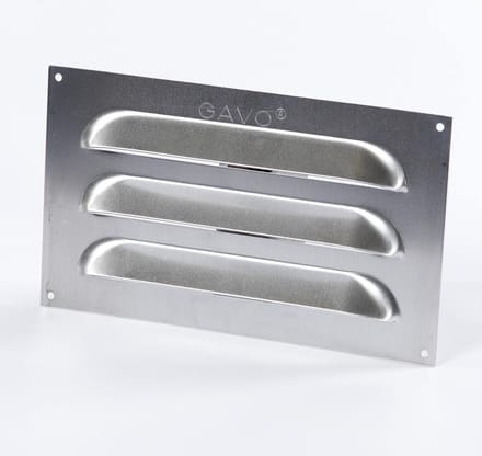 Gavo Schoepenrooster aluminium 25 x 15cm (Prijs per stuk)