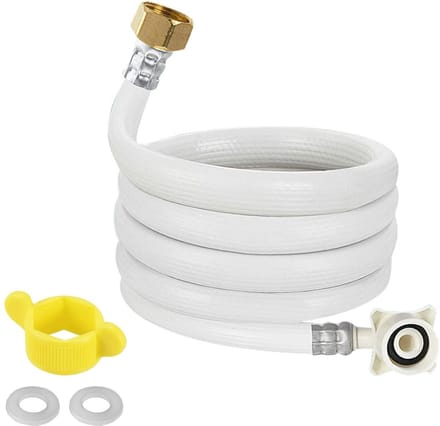 Wasmachine Inlaat Slang Pvc 3m - Water Inlaat Buiskit met Rubber
