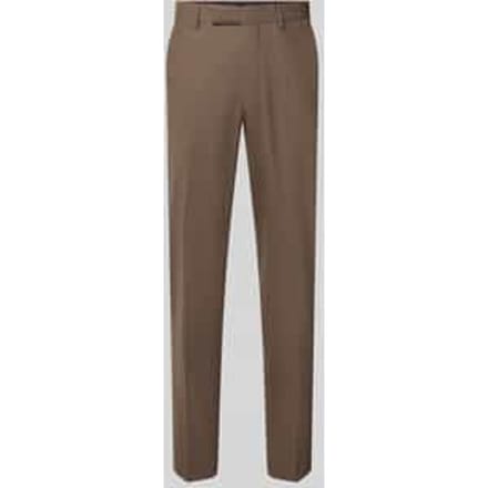 straight fit broek met scheerwol model 'Totti'