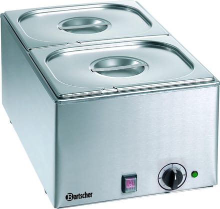 Bain Marie - Elektrisch - Tafelmodel - 2x 1/2 GN - Bartscher 200232