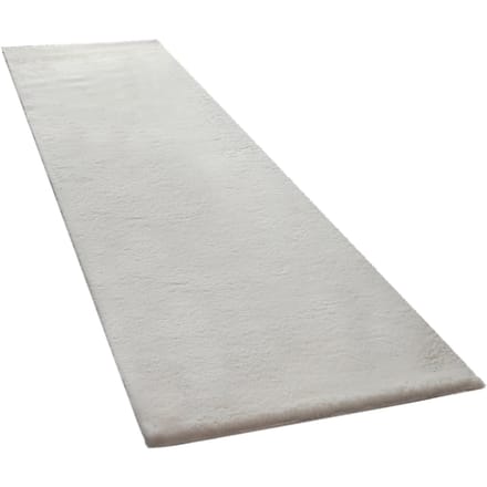 Vachtkleed Fluffy crème 80x300 cm