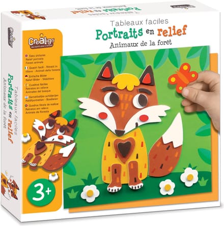 Crealign 3D Kunst Bosdieren - kindercadeaus