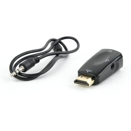 Gembird Adapter HDMI naar VGA-Zwart (Diversen) Nieuw