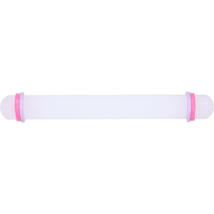 23cm Anti-aanbak Deegroller Koekjes Biscuits Fondant Taart Deegroller DIY Bakgereedschap white