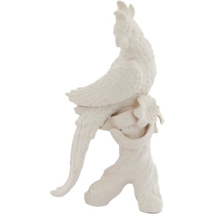 Light & Living - Ornament BIRD - 22.5x14x39cm - Wit