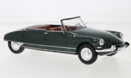 Citroen DS 19 Cabriolet 1963 Donker Groen Modelauto 1/24 Whitebox