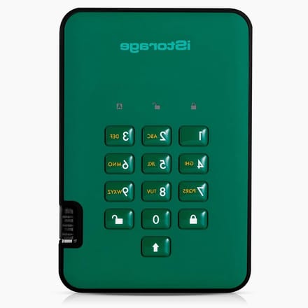 Externe SSD - Draagbare Opslag - Gegevens Beveiligen - PIN Beveiliging - 512 GB - Groen