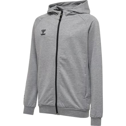 Katoenen zip-up hoodie voor kinderen Hummel Move Grid