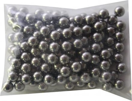 Bofix Kogellagerkogels - 6,35 mm - Carbonstaal - Verpakking van 144 stuks