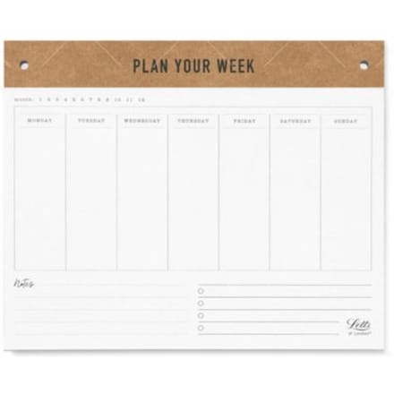 Letts of london conscious weekplanner refill