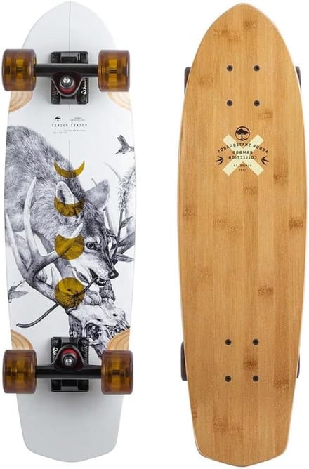ARBOR CRUISER COMPLETE LONGBOARD, BAMBOO POCKET ROCKET