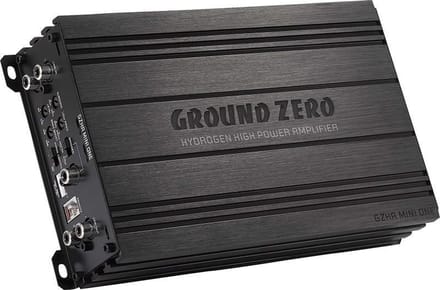 Ground Zero GZHA MINI ONE - Autoversterker - 630 Watt - Monoblock Auto Versterker - 1 Ohm