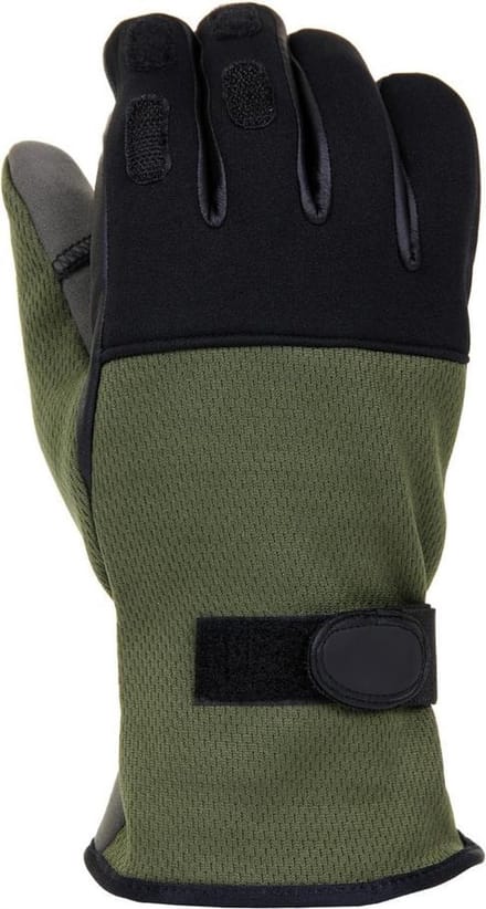 Stealth - Tactical neoprene gloves (kleur: Groen / maat: XS)