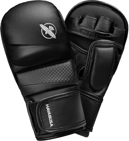 Hayabusa T3 Hybrid Gloves - 7 oz - Zwart - maat S