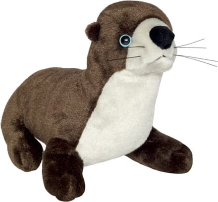 Pluche rivierotter knuffel 33 cm