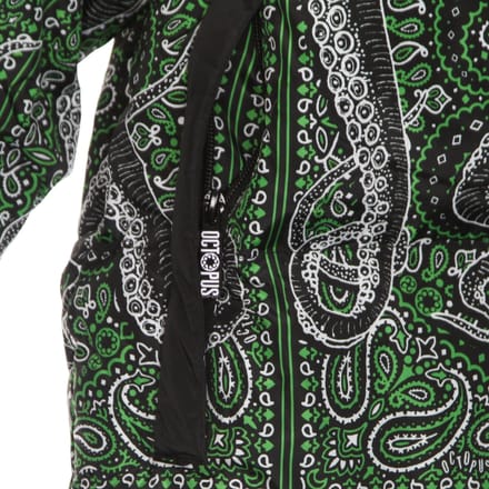 Bandana-donsjack voor heren