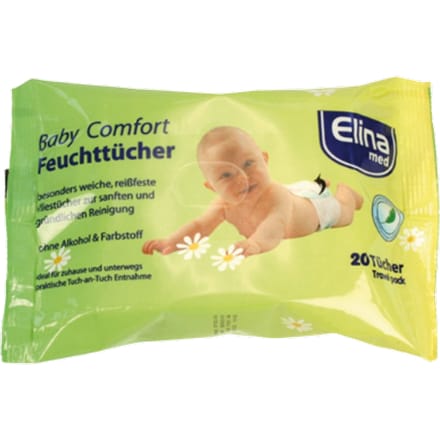 Elina Baby Comfort Natte Doekjes - 20 stuks