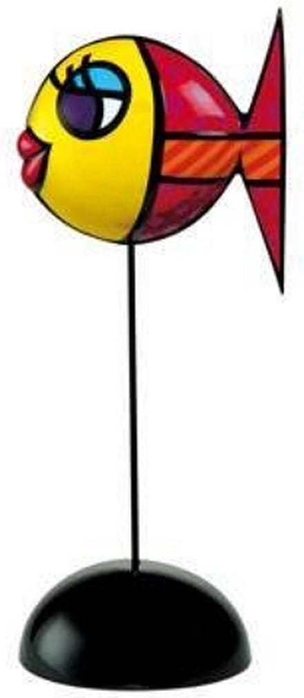 Goebel - Romero Britto | Decoratief beeld / figuur Deeply in Love 2 | Porselein - Pop Art - 29cm