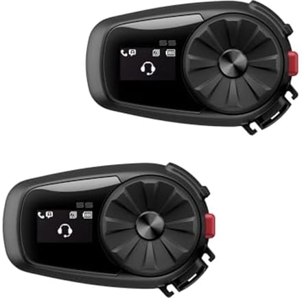 Dual Pack Motorfiets Intercom met Bluetooth 5