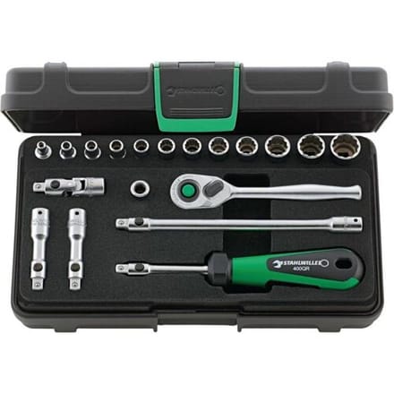 Stahlwille 40AD/12/7QR KN SG 96015208 Dopsleutelset 1/4 (6,3 mm)