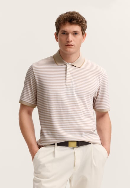 Bugatti Herren Polo shirt Modern Fit van een katoenmix