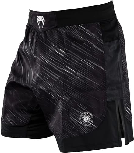 Venum Tectonic Rapid Fight Shorts Zwart Grijs Wit - L