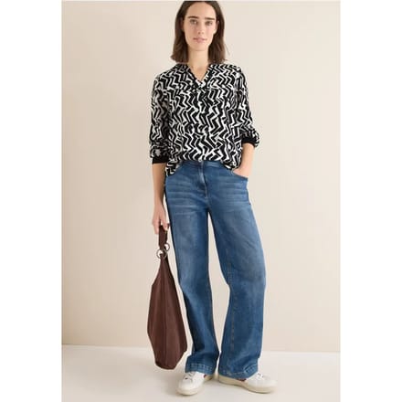 Vrouwenblouse Cecil Piping