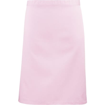 Premier Dames/Dames Mid-Length Apron (Pakket van 2) (Roze)