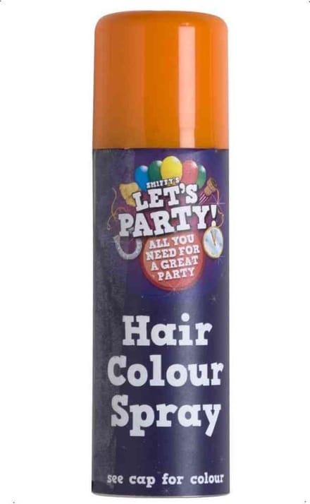 Smiffys - Hair Colour Haarlak - Oranje