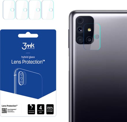 3MK - Lens Protect - Samsung M31 - Lensbescherming - 4 stuks