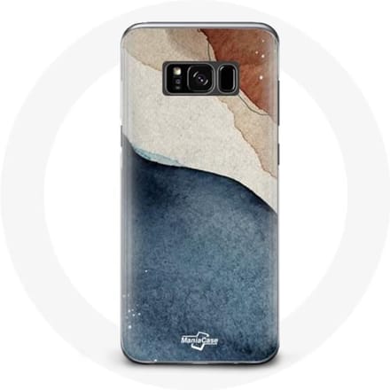 Samsung Galaxy S8 hoesje abstracte textuur achtergrond