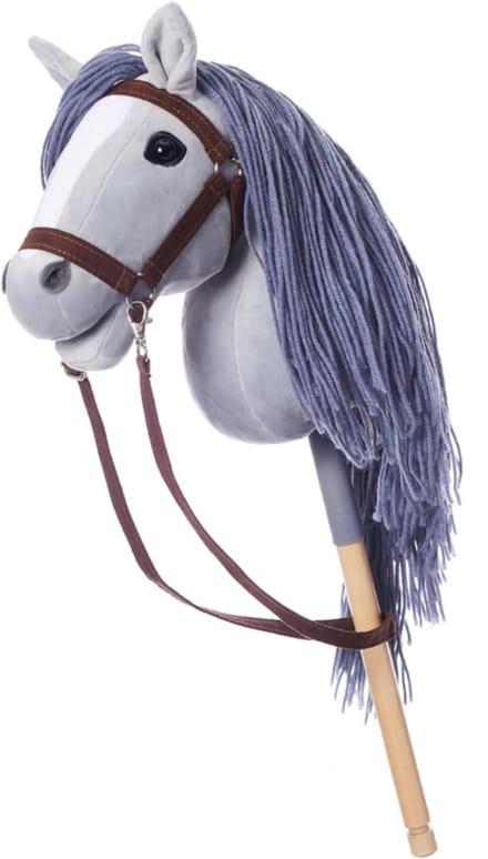 Stokpaard Spullen - Hobby Horse -Grijs