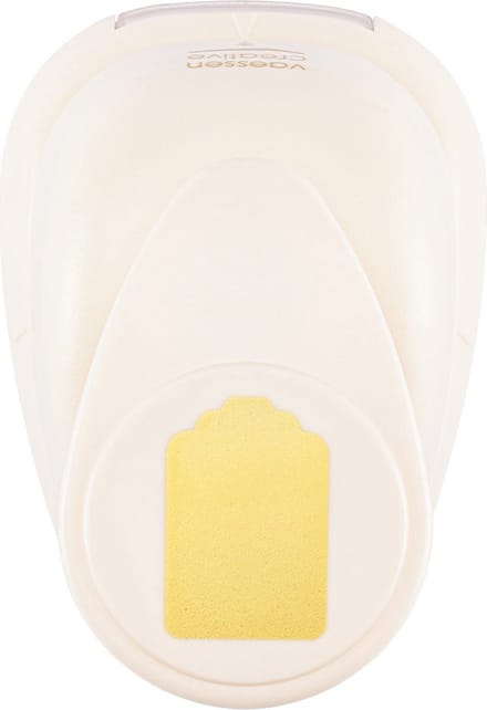 Vaessen Creative Pons - Figuurpons - Label - 2,4 x 1,6 cm