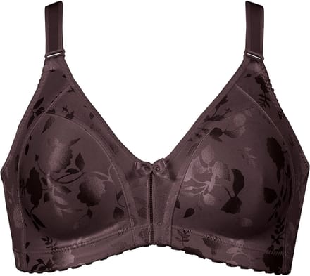 Naturana - Minimizer bh met bloemenpatroon - 5363 - Cranberry - 100C
