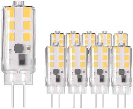 Ledvion - 10X G4 LED Lampe, 1,5W, 4000K, 135 Lumen