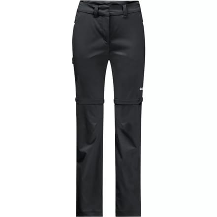 Jack Wolfskin Overland Zip Away - Softshellbroek - Dames Black 40