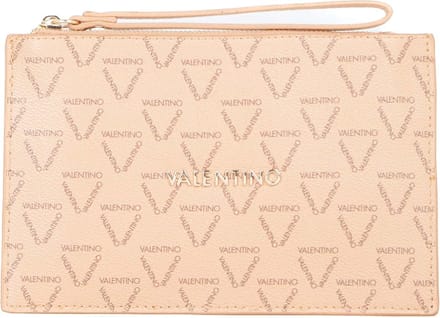 VALENTINO Toilettas Beauties Soft Cosmetic Case Beige / Multicolor Lichtbruin